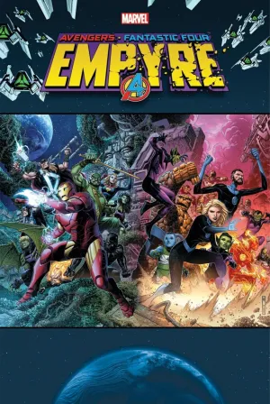 Empyre Omnibus HC Cheung Avengers/Fantastic Four Cover