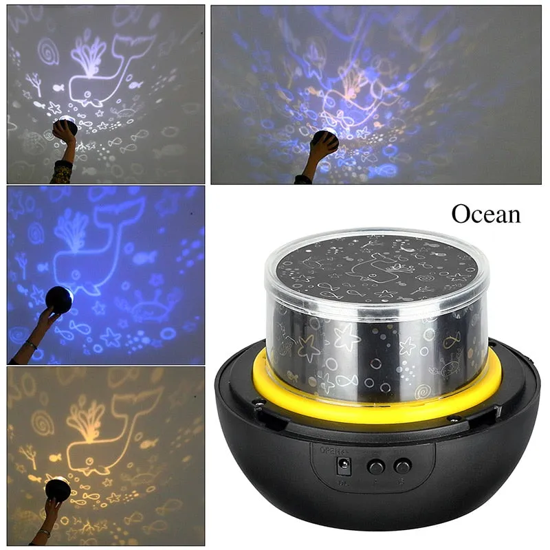 LED Night Light Starry Sky Projector Lamp