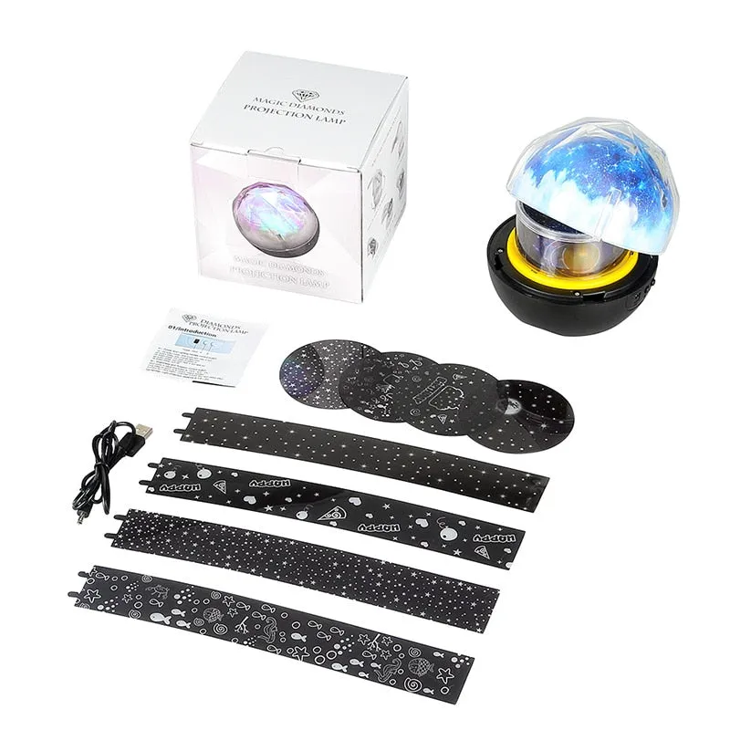 LED Night Light Starry Sky Projector Lamp