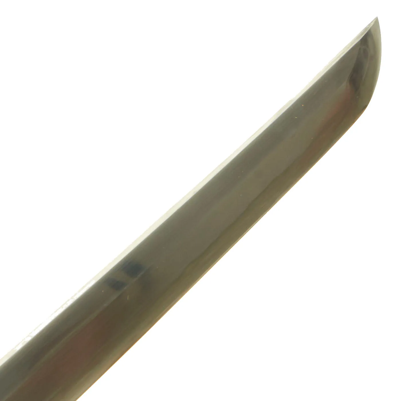 Original Japanese WWII Army Officer Type 98 Shin-Gunto Katana Sword by ICHIHARA NAGAMITSU with Scabbard & Family Crest
