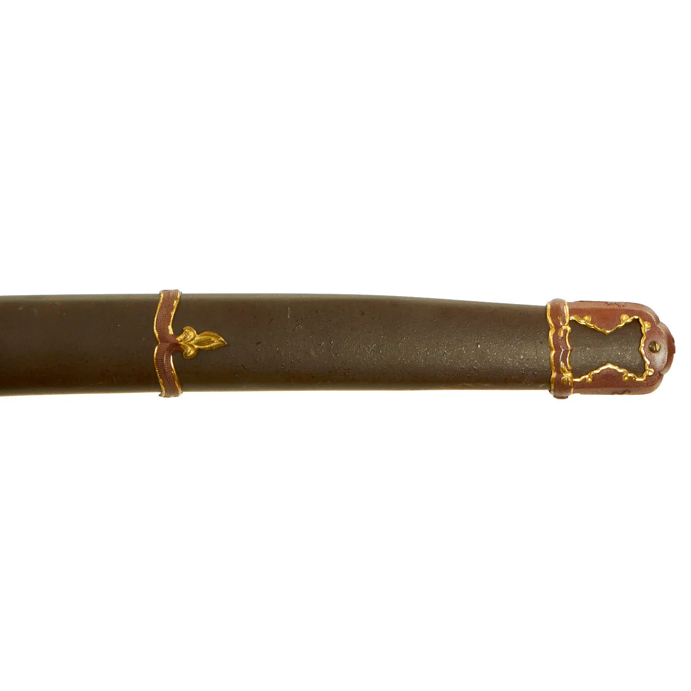 Original Unissued WWII Japanese Army Officer Type 98 Shin-Gunto Katana Sword by ICHIHARA NAGAMITSU with Scabbard