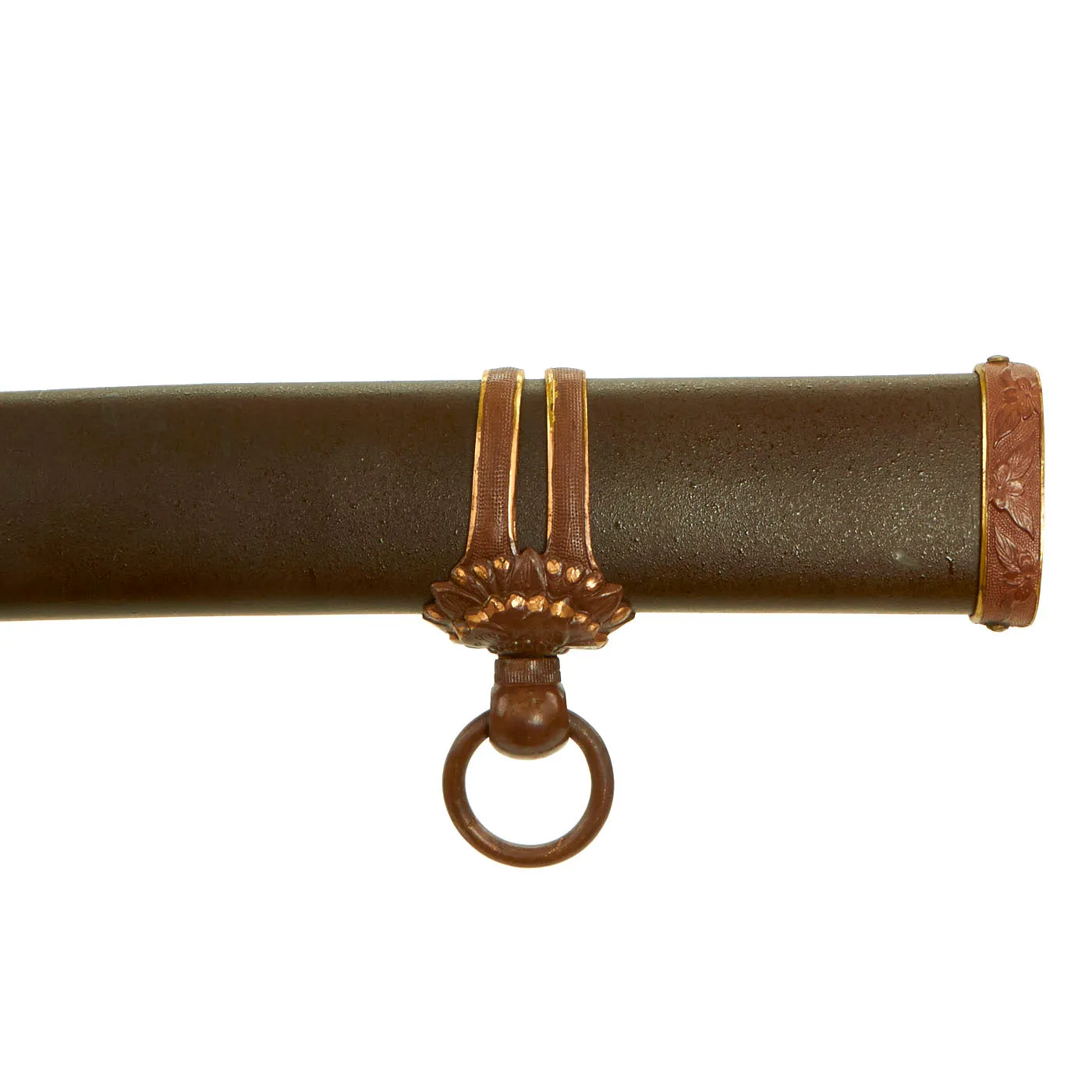 Original Unissued WWII Japanese Army Officer Type 98 Shin-Gunto Katana Sword by ICHIHARA NAGAMITSU with Scabbard