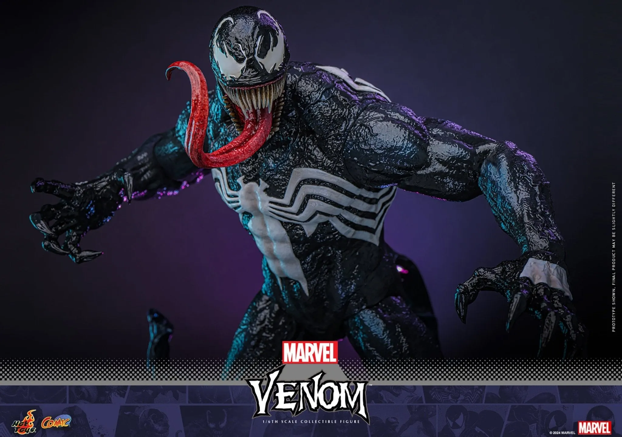 PRE-ORDER: Hot Toys Marvel Comics Venom Sixth Scale Figure