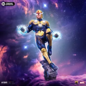 PRE-ORDER: Iron Studios Marvel Comics Nova Deluxe Art Scale 1/10 Statue