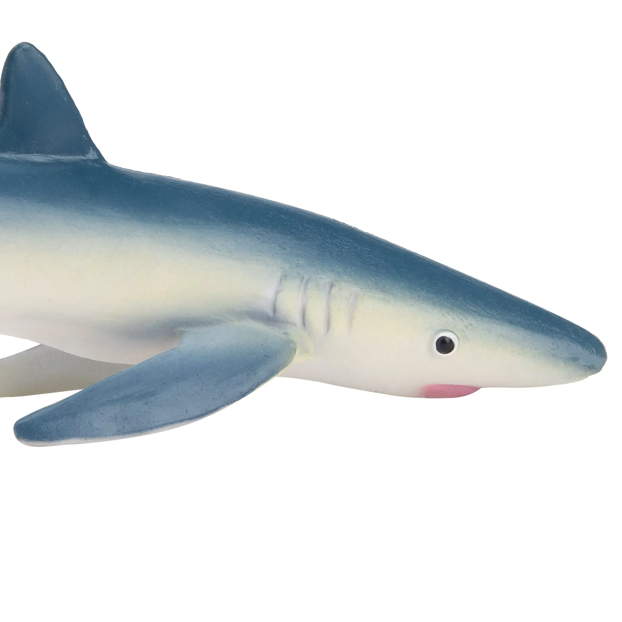 Toymany Blue Shark Figurine Toy - Small Size
