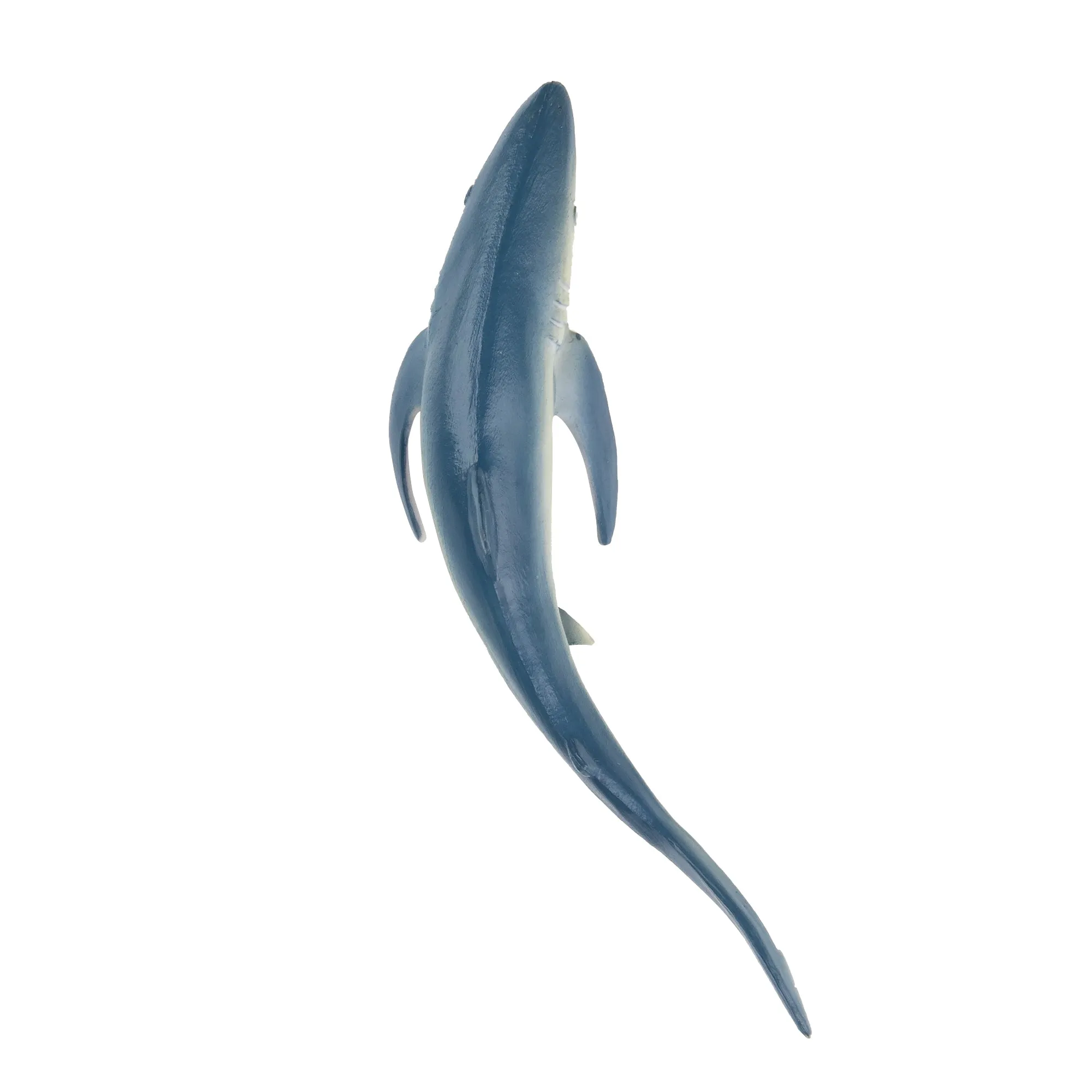 Toymany Blue Shark Figurine Toy - Small Size